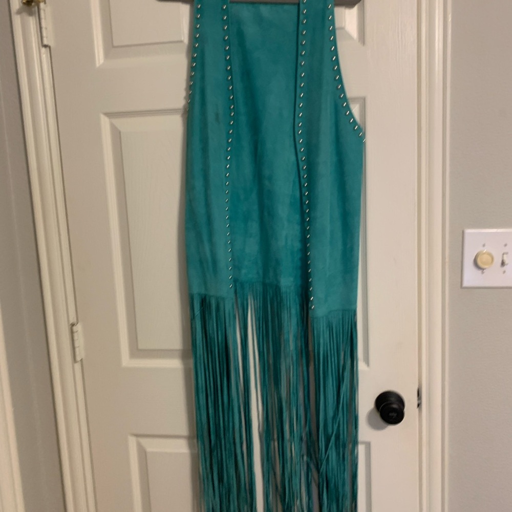 Crazy Train fringe vest